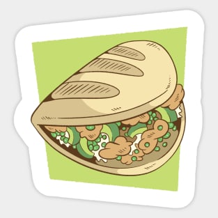 Arepa P R t shirt Sticker